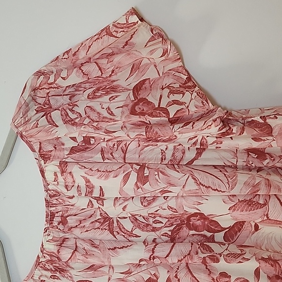 Olivaceous  Floral Print Dress with Tassel Tie Size Large - Picture 13 of 16